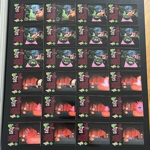 1996 Upper Deck Space Jam Marvins Flip Clips 24 Cards